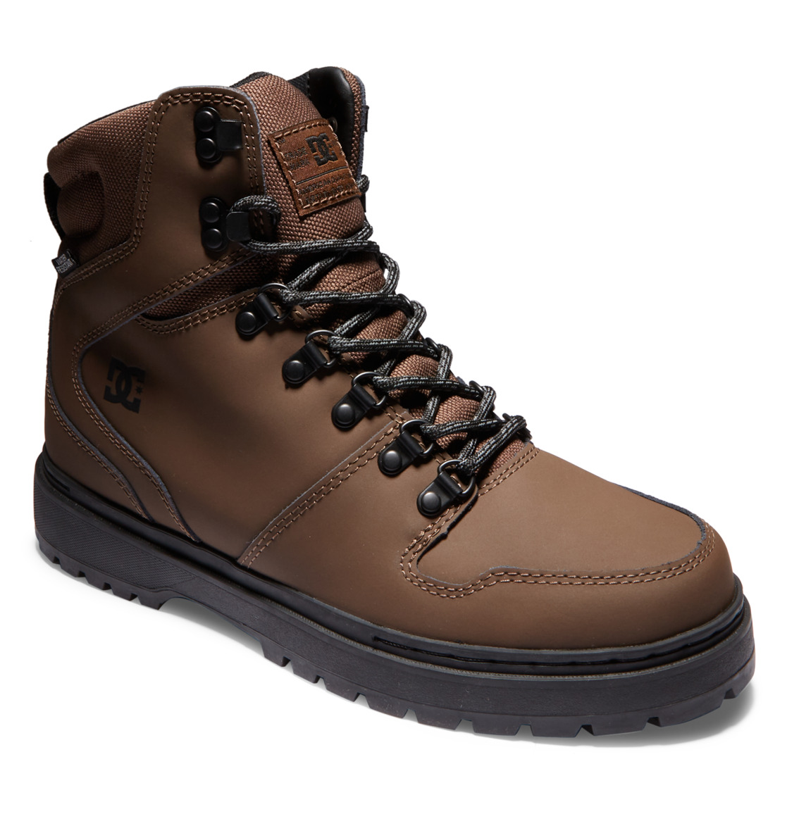 Bottes D'hiver DC Shoes Peary Dentelle Chocolat Foncé Homme | NOL-85022674