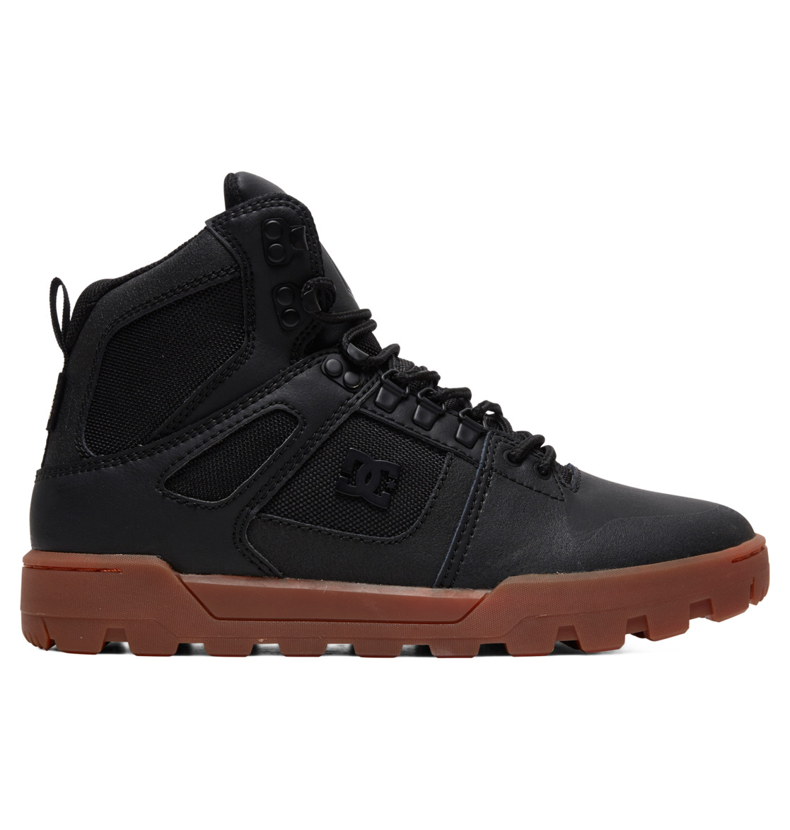 Bottes D'hiver DC Shoes Pure High-Top D'eau-Resistant Noir Homme | HUD-83522115