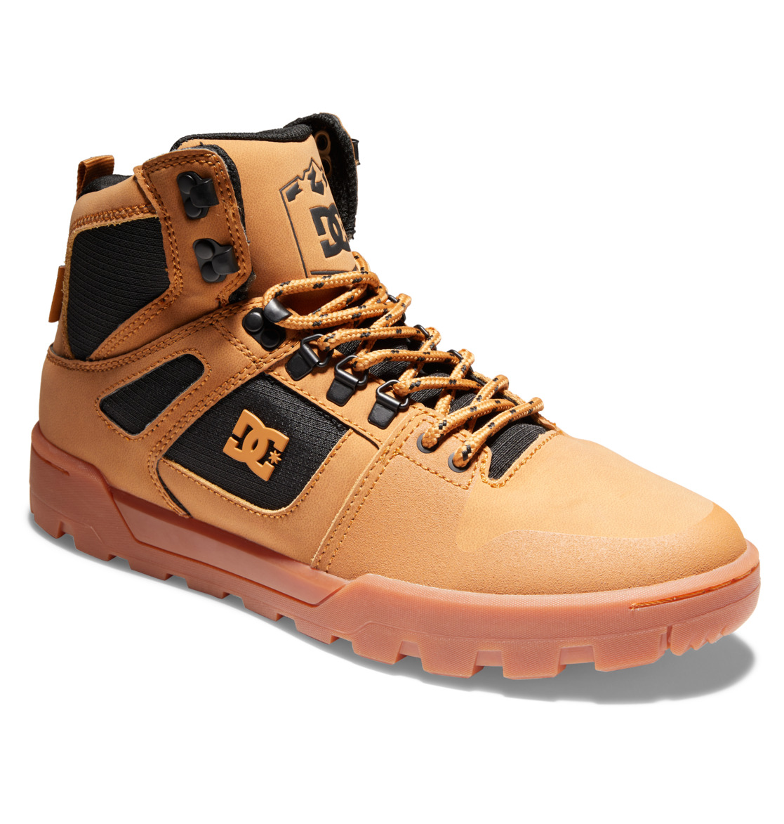 Bottes D'hiver DC Shoes Pure High-Top D'eau-Resistant Marron Noir Homme | GAL-50982894