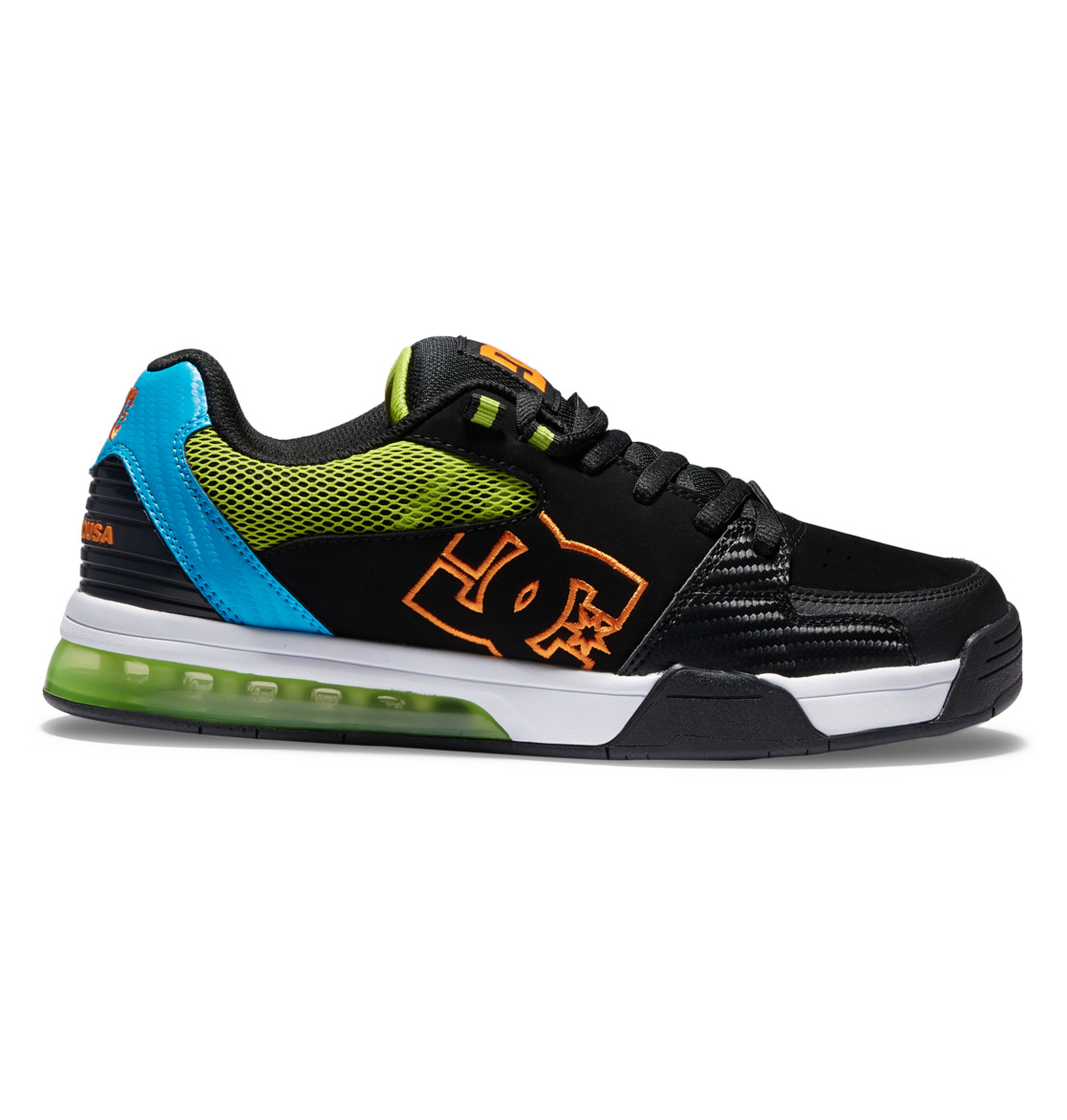 Baskets DC Shoes Versatile Noir Bleu Vert Homme | SSZ-75746940