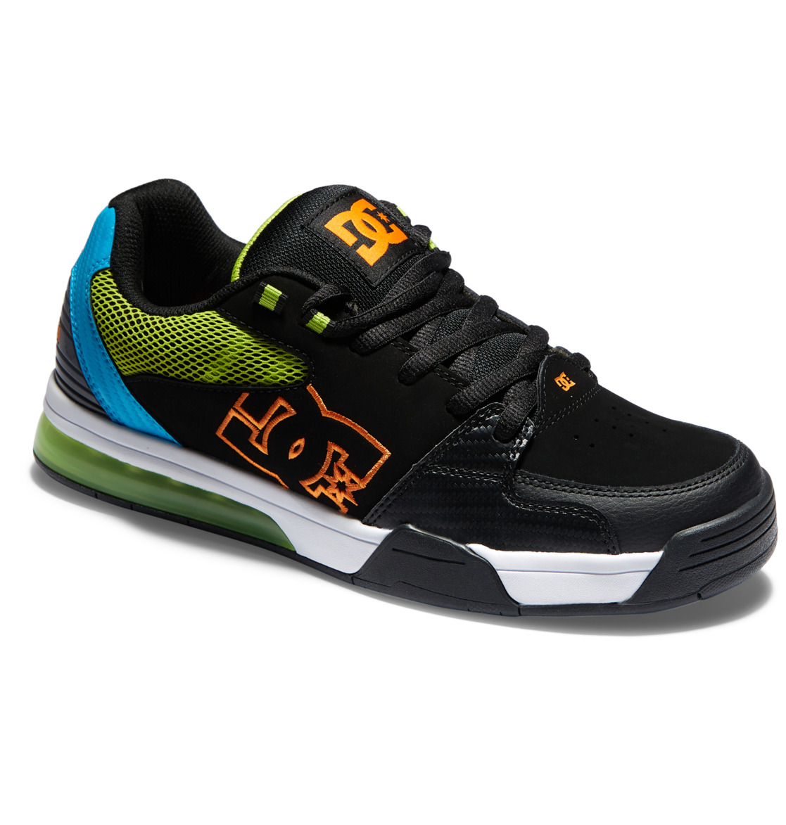 Baskets DC Shoes Versatile Noir Bleu Vert Homme | SSZ-75746940