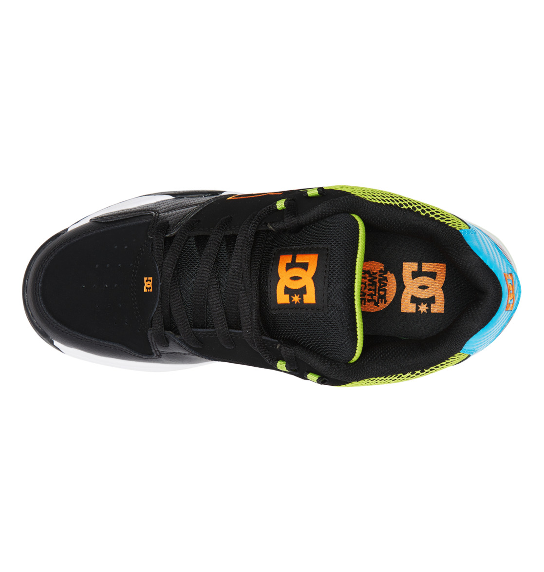 Baskets DC Shoes Versatile Noir Bleu Vert Homme | SSZ-75746940