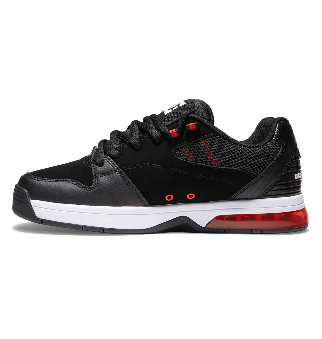 Baskets DC Shoes Versatile Noir Blanche Rouge Homme | YHP-83818157