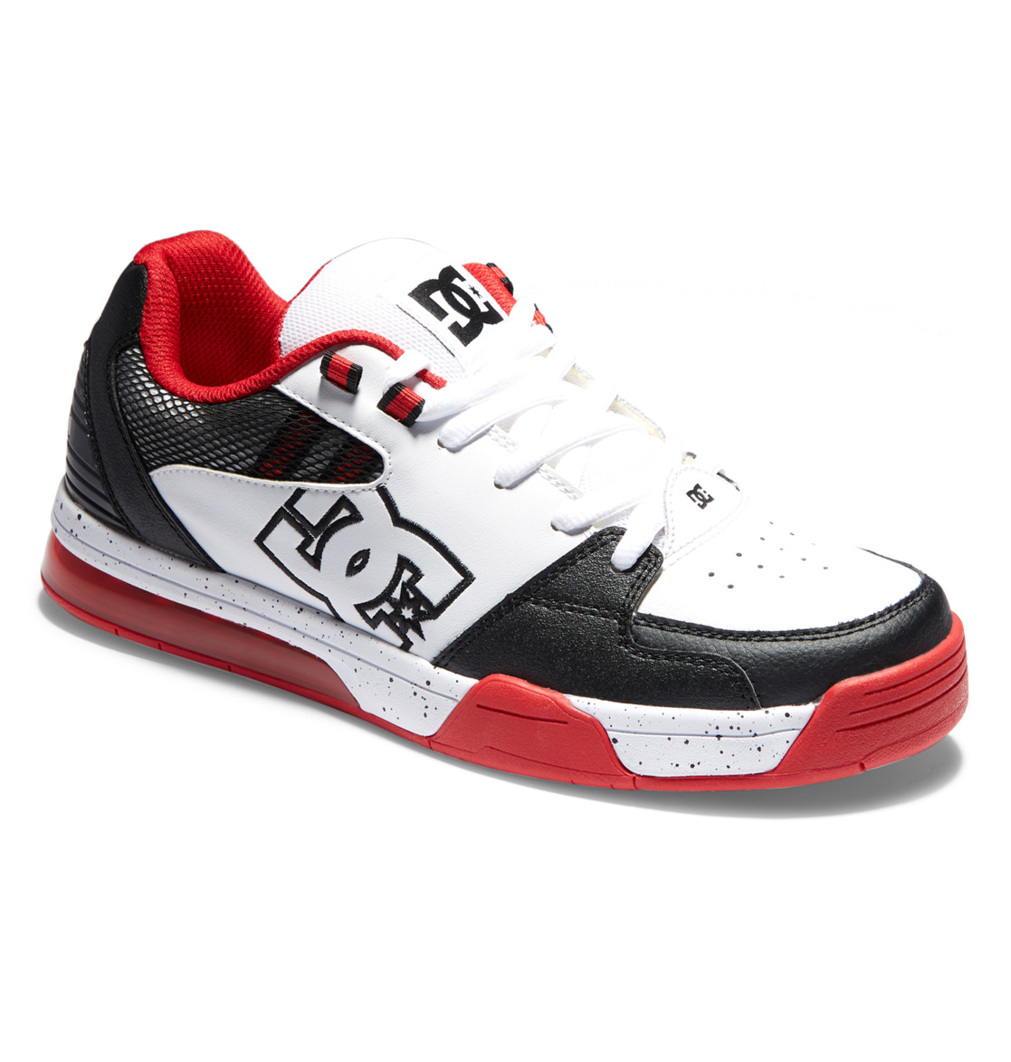 Baskets DC Shoes Versatile Blanche Noir Rouge Homme | KMF-53899910