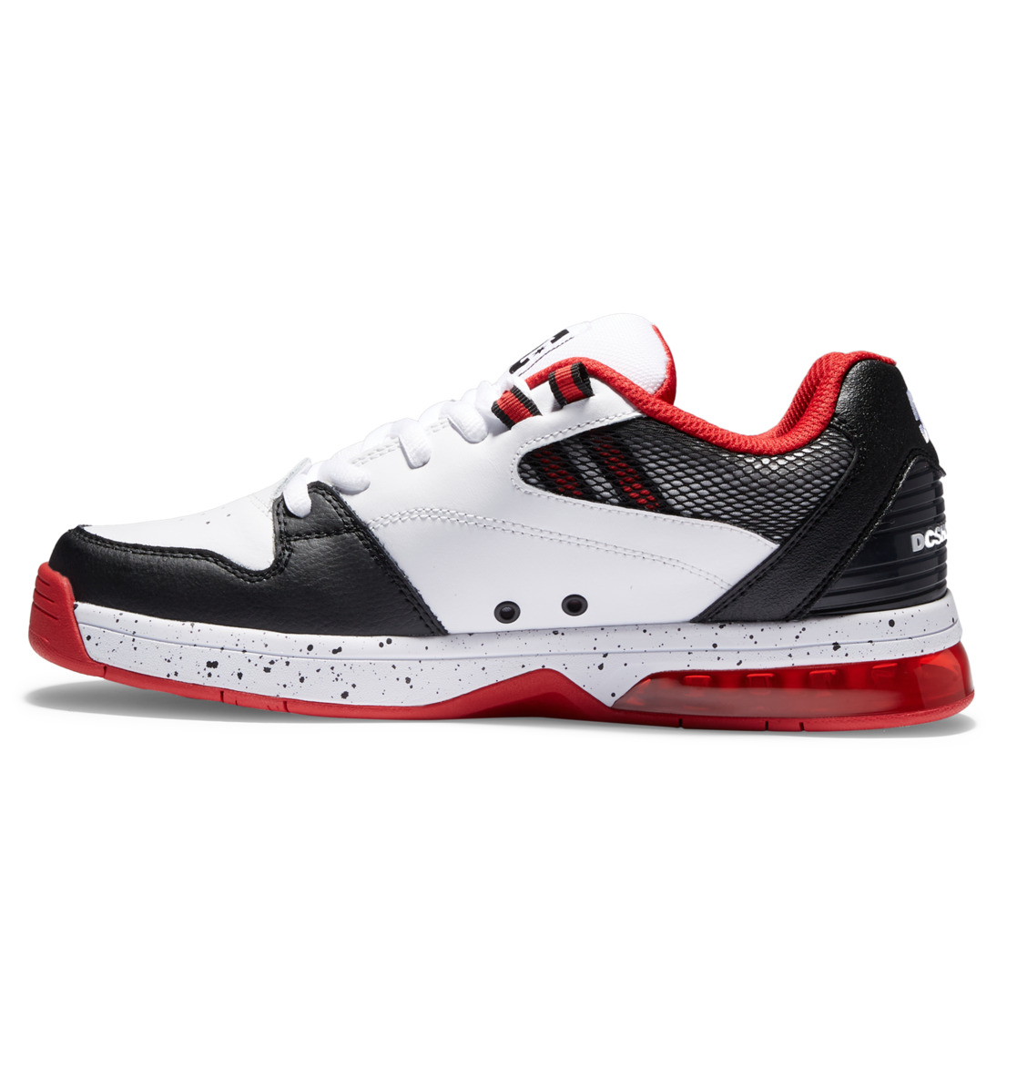 Baskets DC Shoes Versatile Blanche Noir Rouge Homme | KMF-53899910