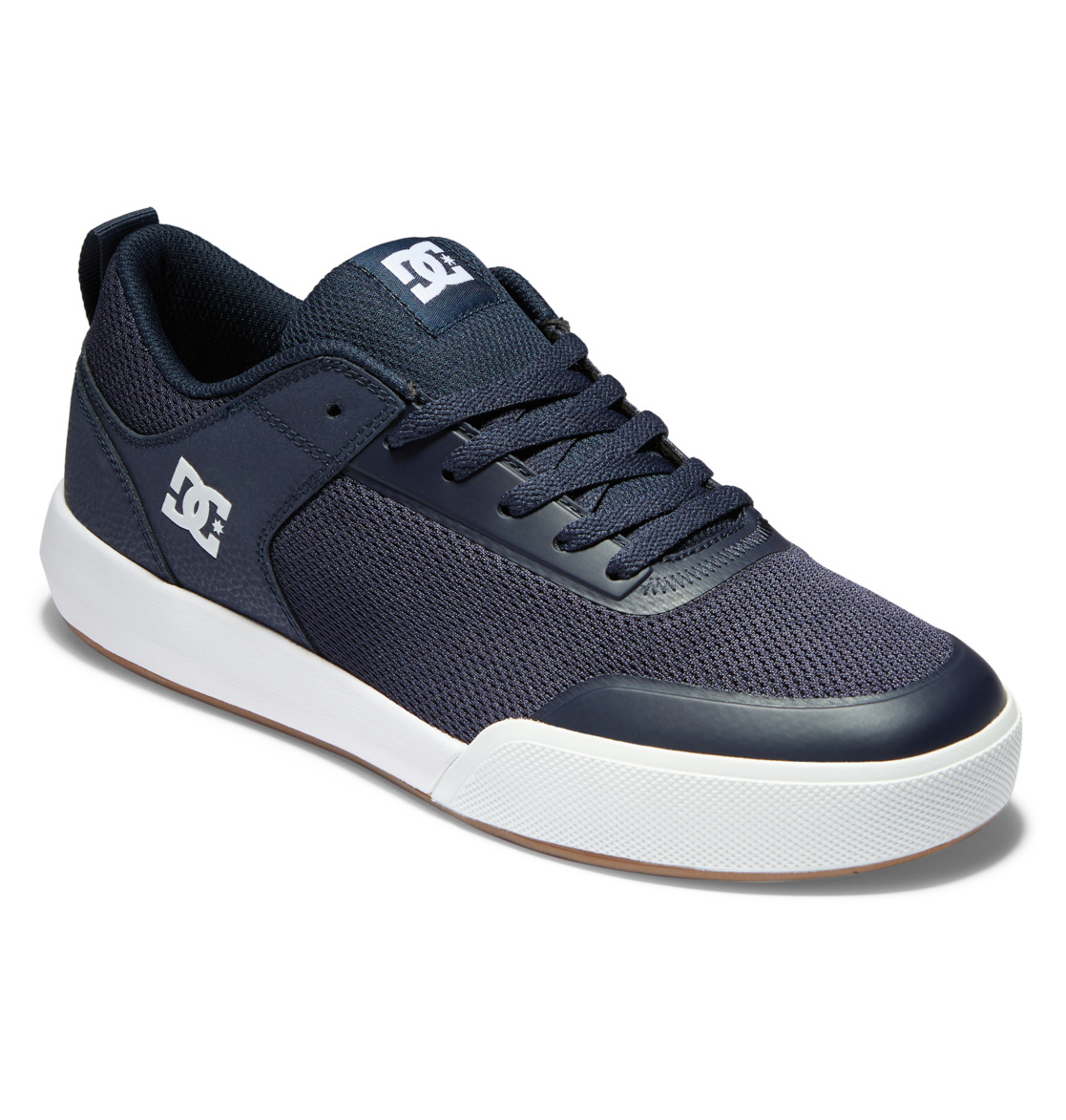 Baskets DC Shoes Transit Bleu Blanche Homme | EWL-18234325