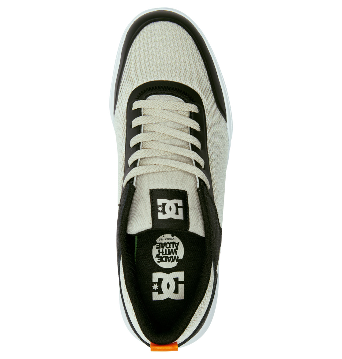 Baskets DC Shoes Transit Noir Orange Homme | IQO-24903768