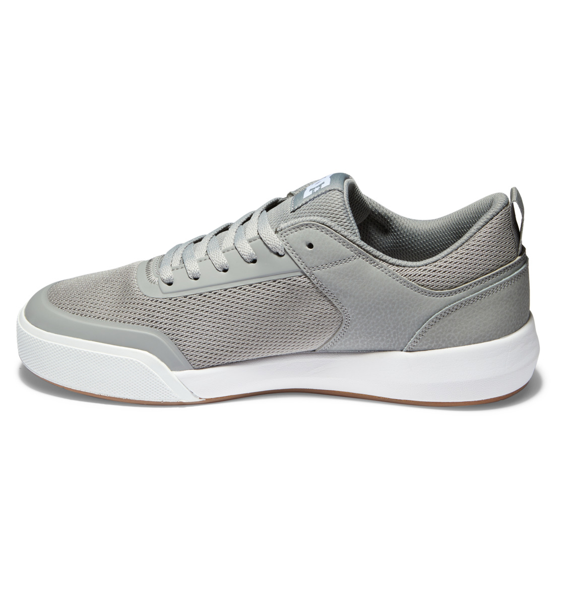 Baskets DC Shoes Transit Grise Blanche Homme | BVY-93379492