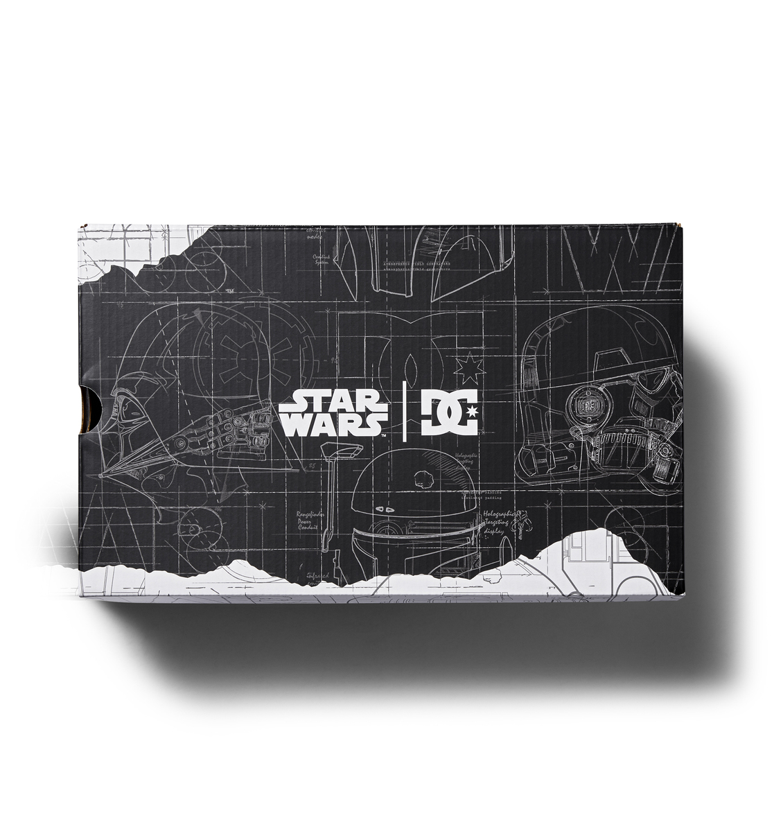 Baskets DC Shoes Star Wars? | DC Lynx Zero Blanche Noir Bleu Homme | PUD-35827624