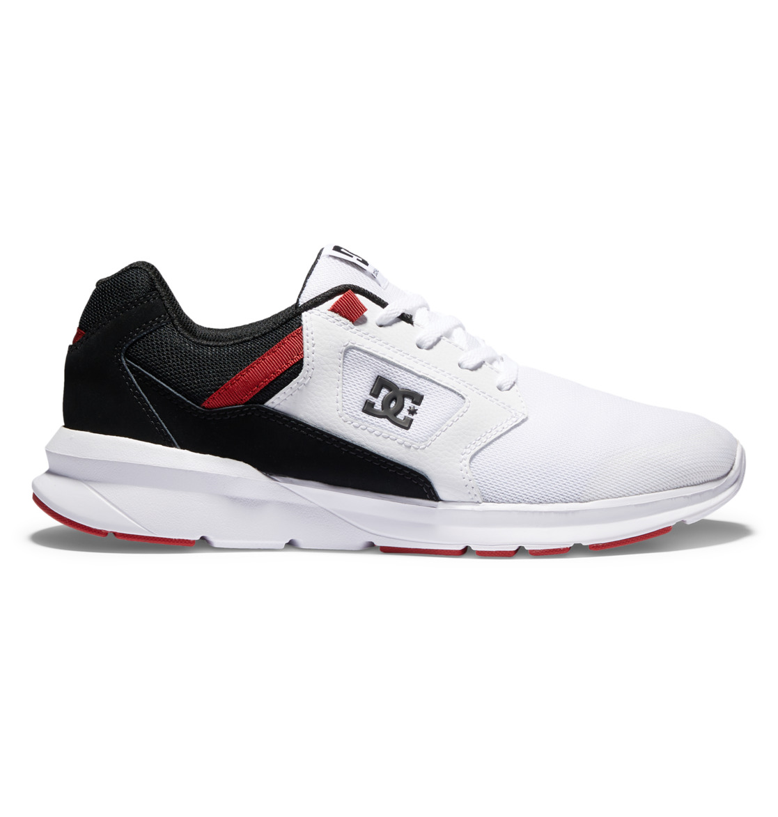 Baskets DC Shoes Skyline Legere Blanche Noir Rouge Homme | ARI-49915068