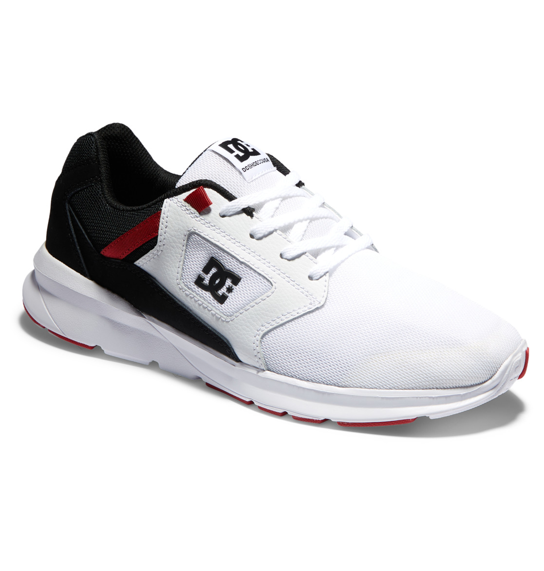 Baskets DC Shoes Skyline Legere Blanche Noir Rouge Homme | ARI-49915068