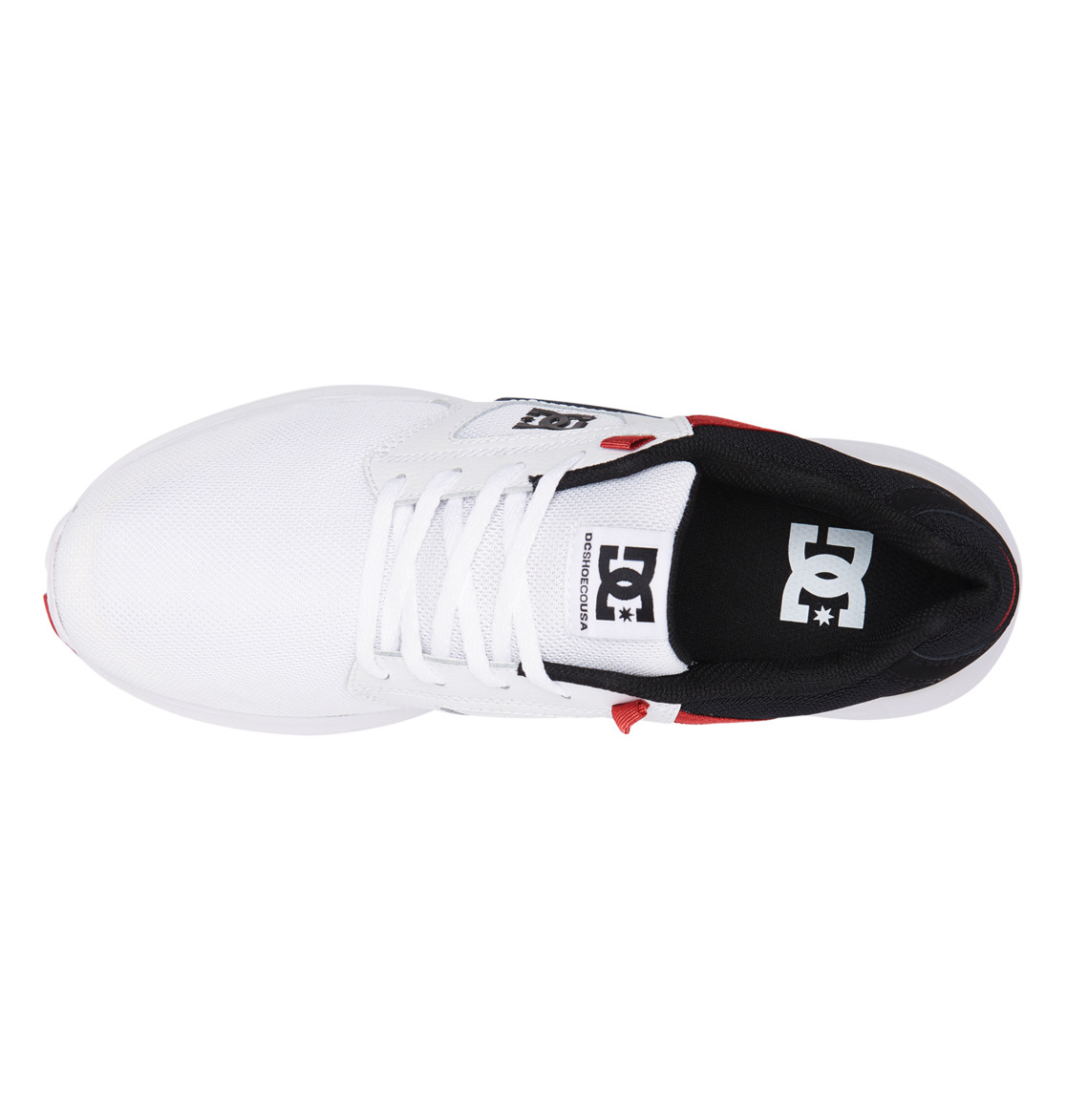 Baskets DC Shoes Skyline Legere Blanche Noir Rouge Homme | ARI-49915068