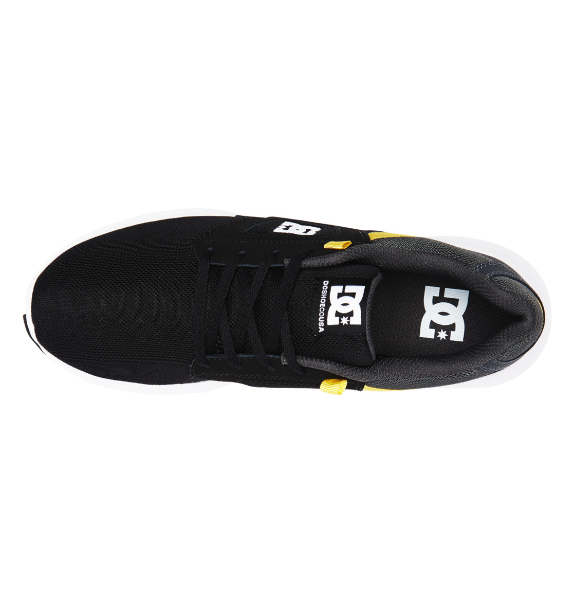 Baskets DC Shoes Skyline Legere Noir Grise Jaune Homme | MIJ-88029993