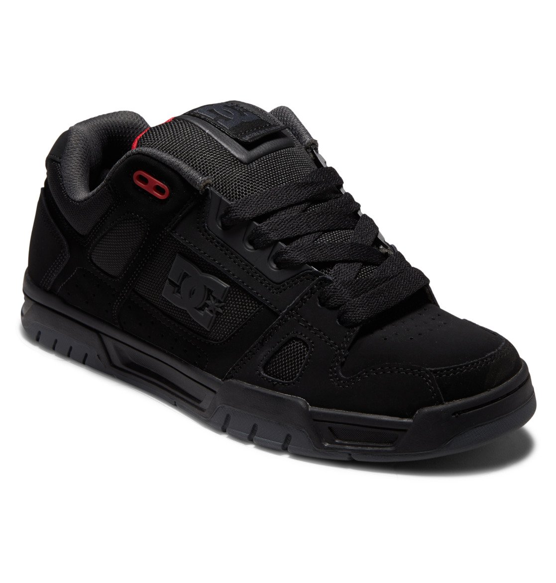 Baskets DC Shoes Stag Noir Grise Rouge Homme | LON-19755830