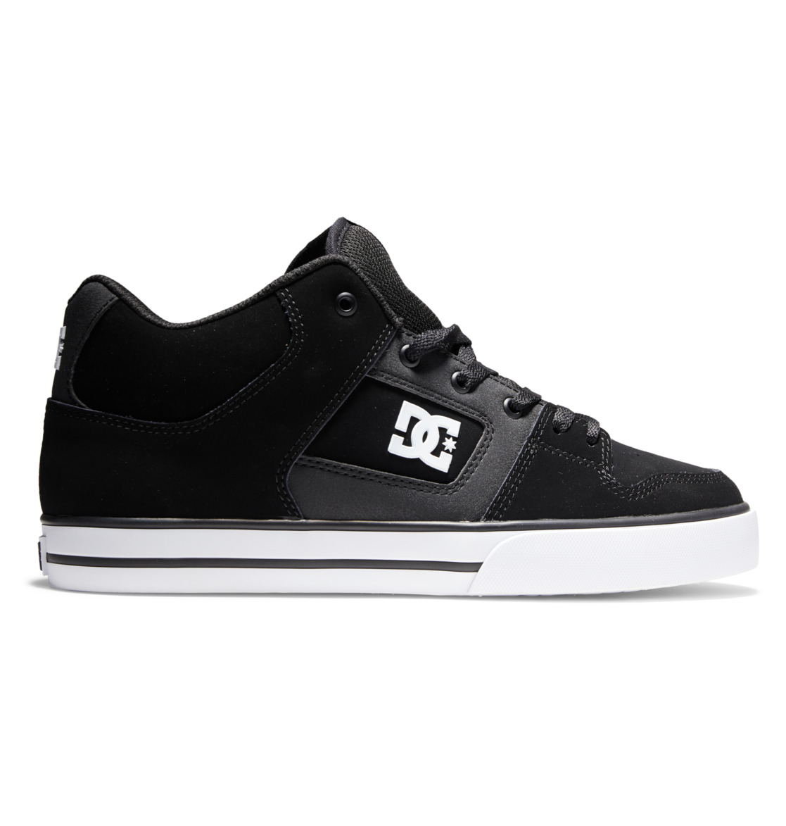 Baskets DC Shoes Pure MID Mid-Top Noir Blanche Homme | DEJ-44940350