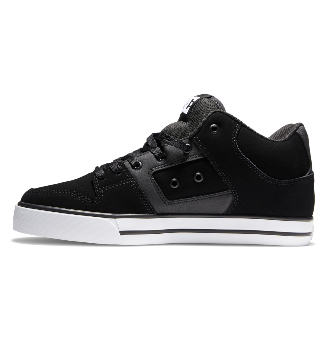 Baskets DC Shoes Pure MID Mid-Top Noir Blanche Homme | DEJ-44940350