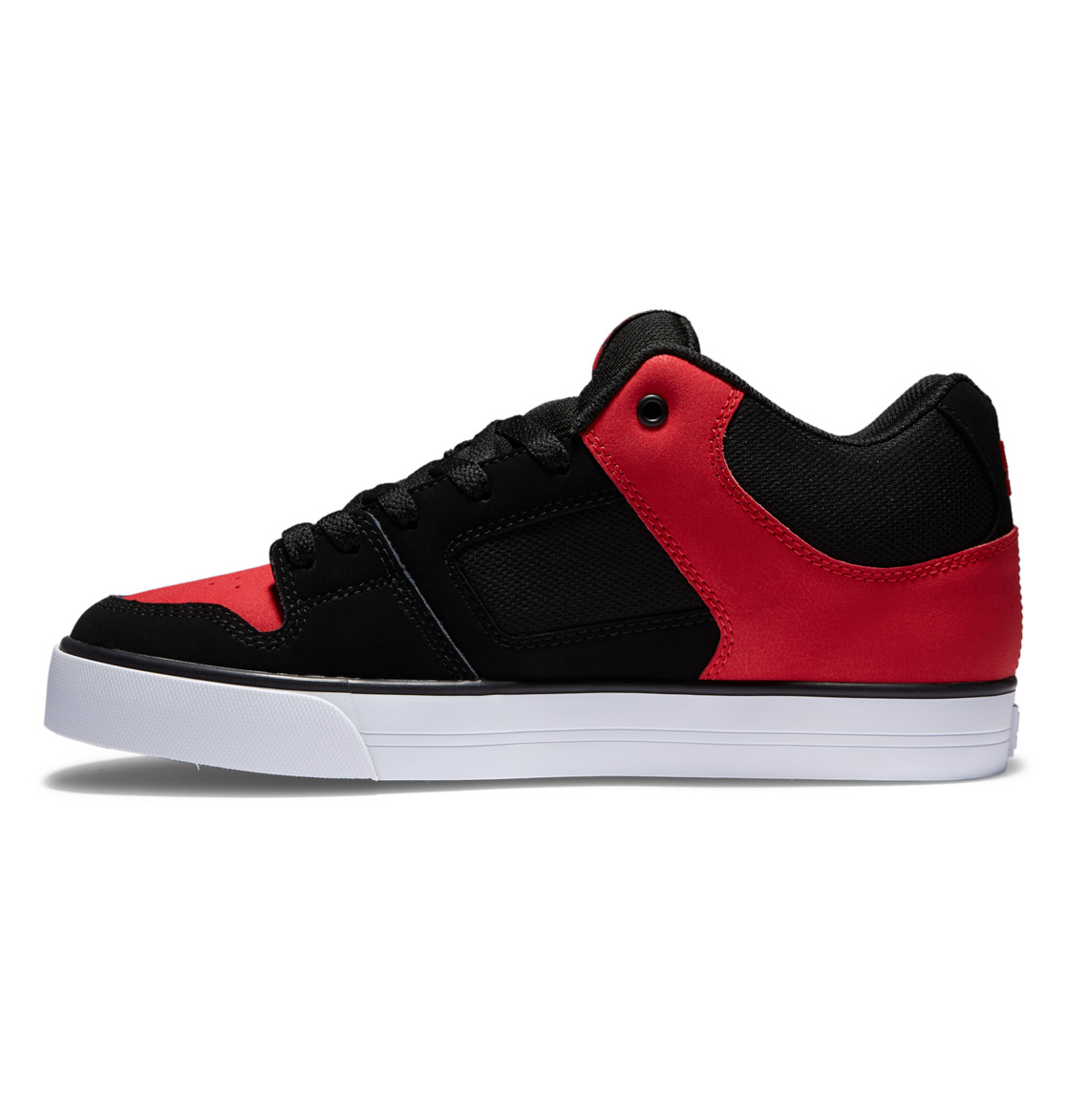 Baskets DC Shoes Pure MID Mid-Top Noir Rouge Homme | WTX-39041798