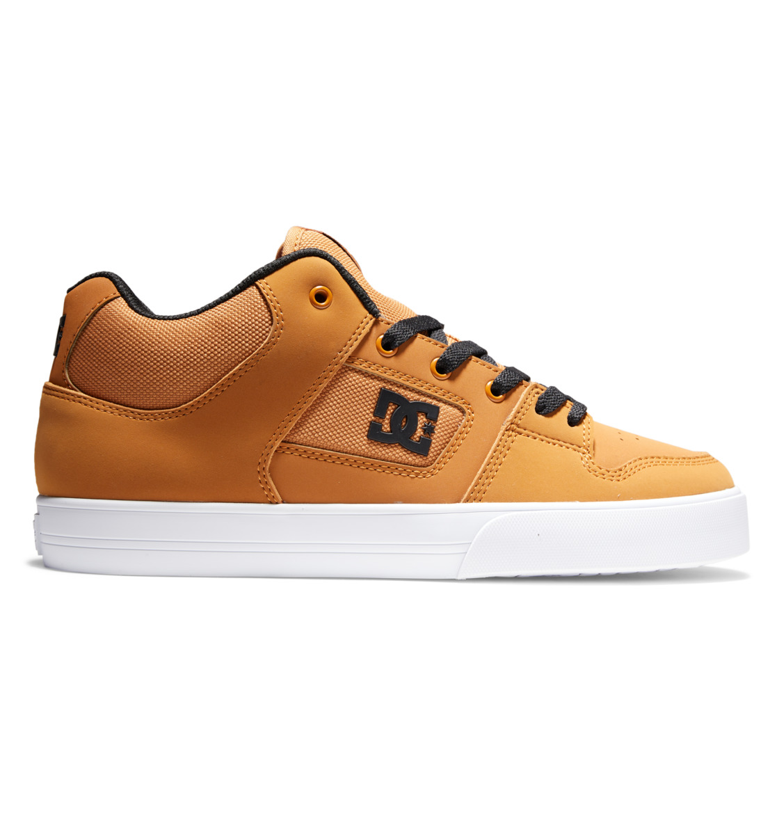 Baskets DC Shoes Pure MID Mid-Top Marron Noir Homme | ILN-24686951