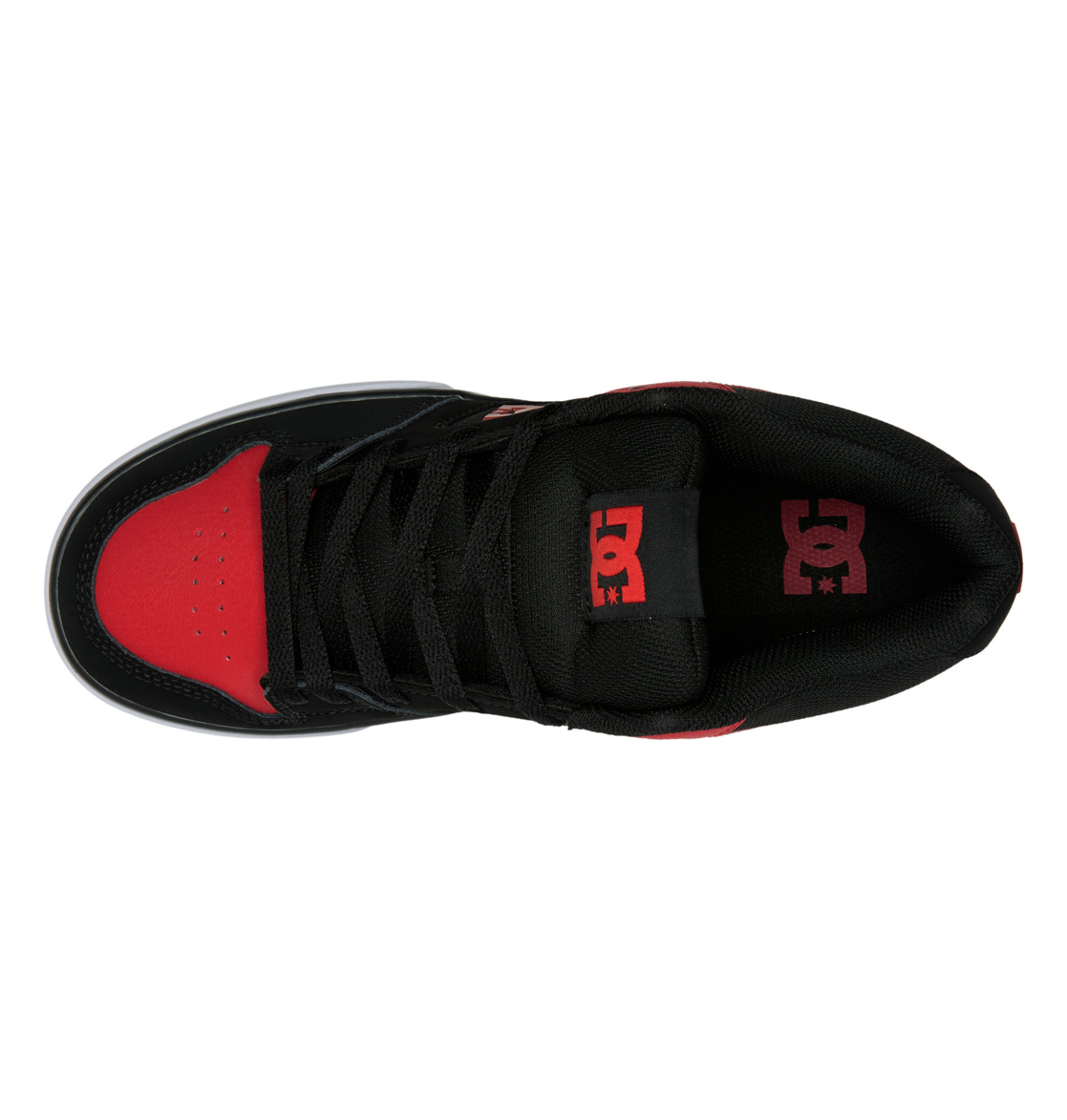 Baskets DC Shoes Pure MID Mid-Top Noir Rouge Homme | WTX-39041798