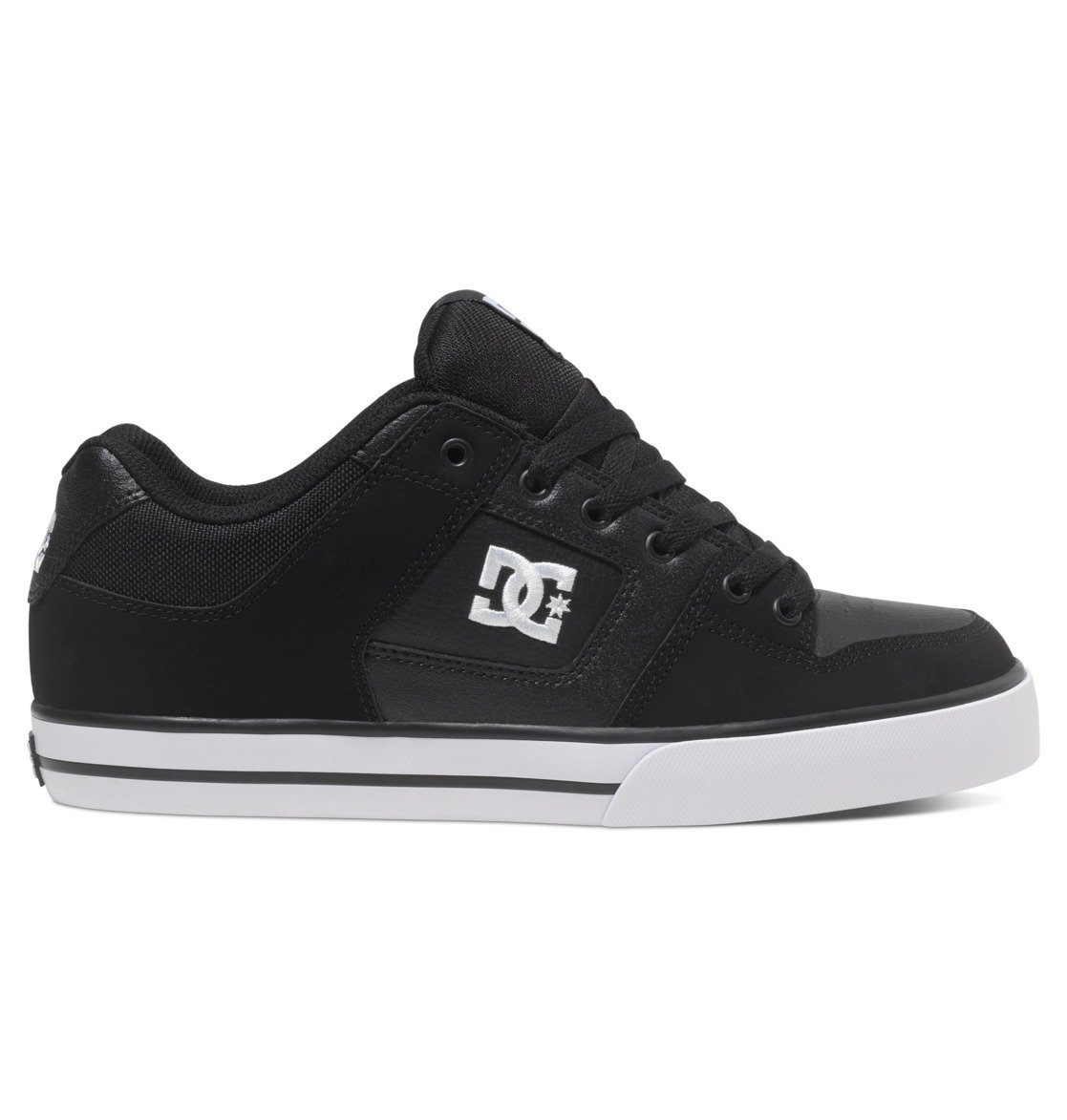 Baskets DC Shoes Pure Noir Blanche Homme | ULQ-26998793