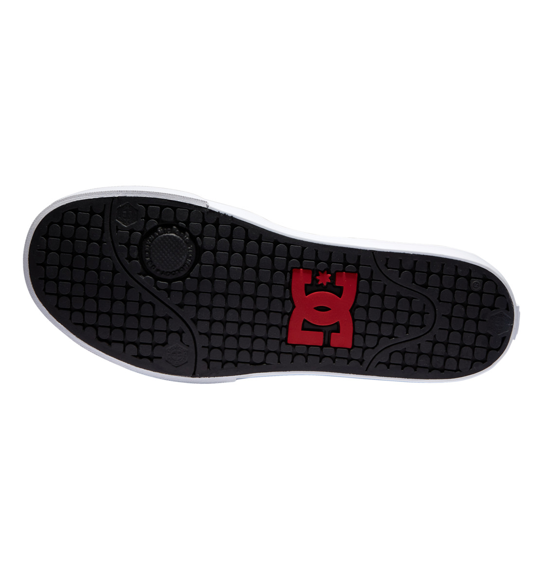 Baskets DC Shoes Pure MID Mid-Top Noir Rouge Homme | WTX-39041798