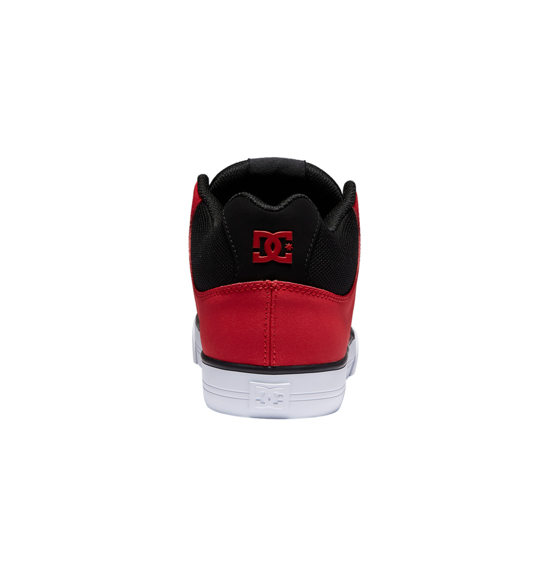 Baskets DC Shoes Pure MID Mid-Top Noir Rouge Homme | WTX-39041798