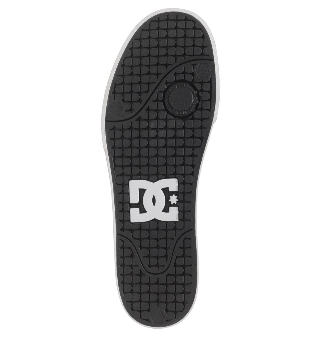 Baskets DC Shoes Pure Noir Blanche Homme | ULQ-26998793