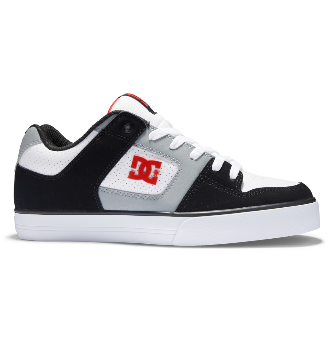 Baskets DC Shoes Pure Noir Blanche Grise Homme | ODK-93107851