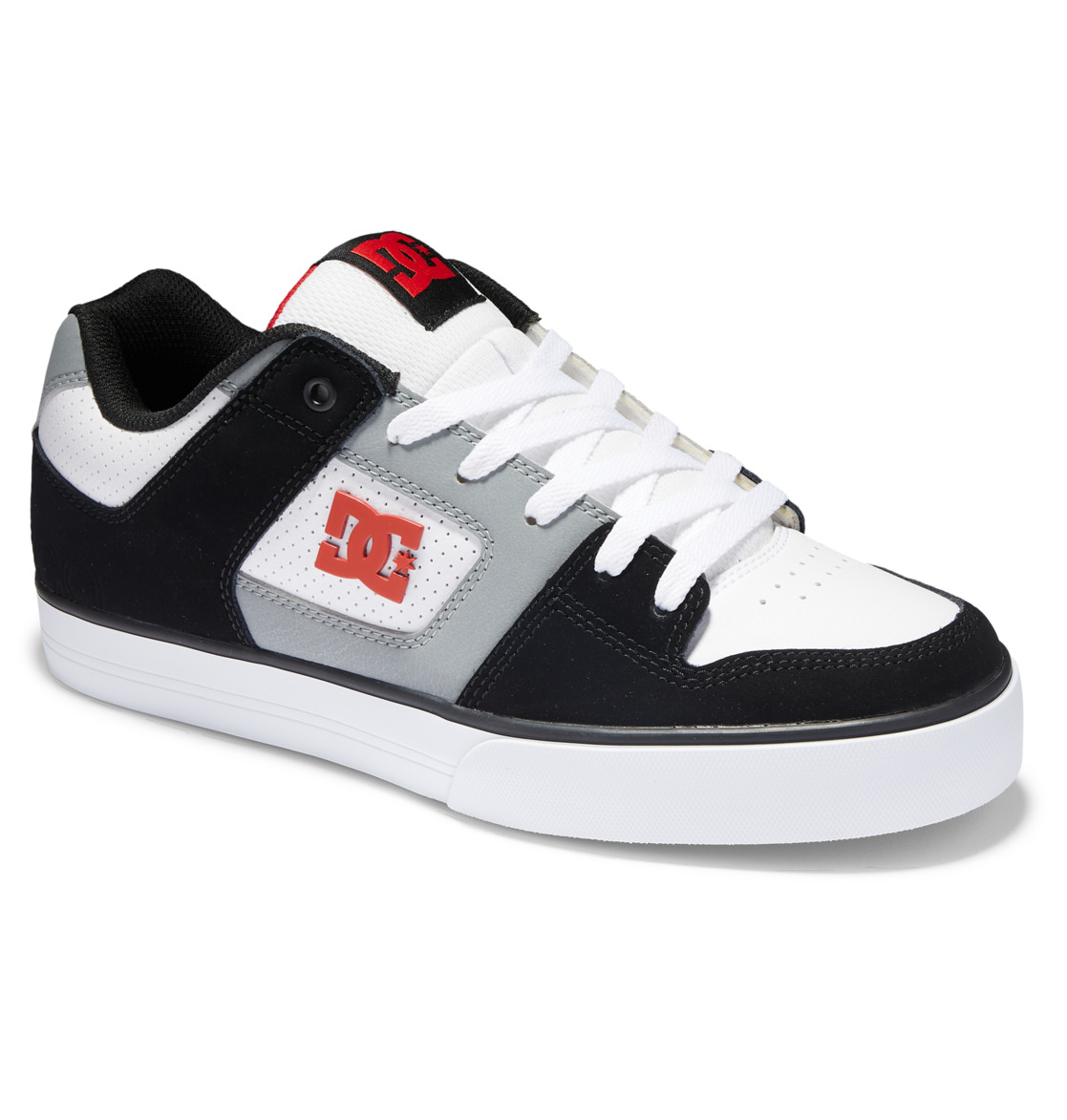 Baskets DC Shoes Pure Noir Blanche Grise Homme | ODK-93107851