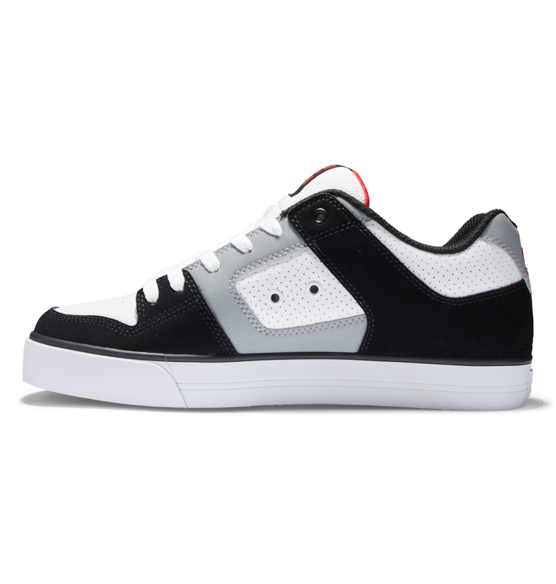 Baskets DC Shoes Pure Noir Blanche Grise Homme | ODK-93107851