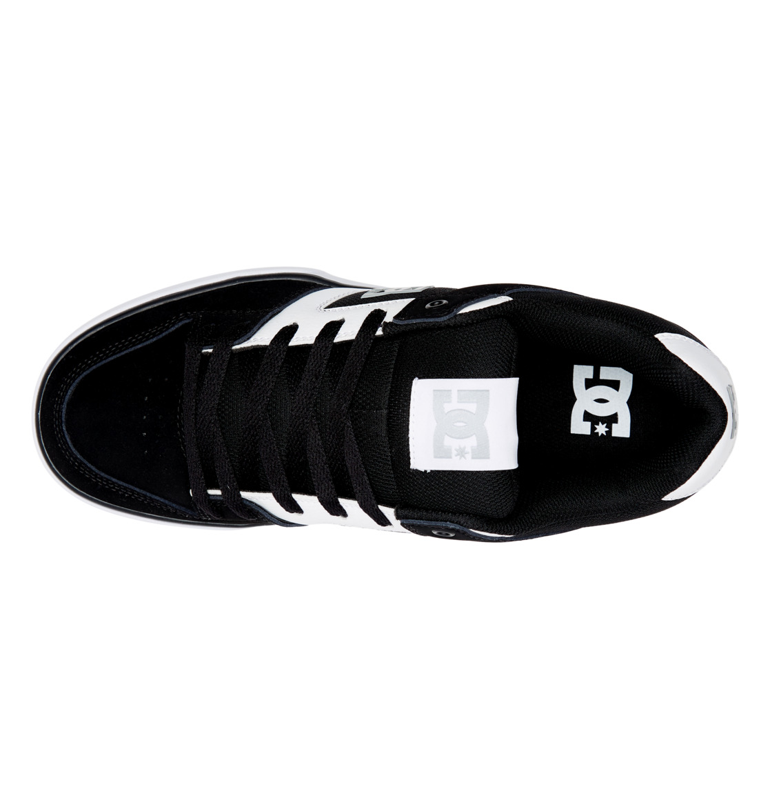 Baskets DC Shoes Pure Noir Blanche Homme | URP-23954083