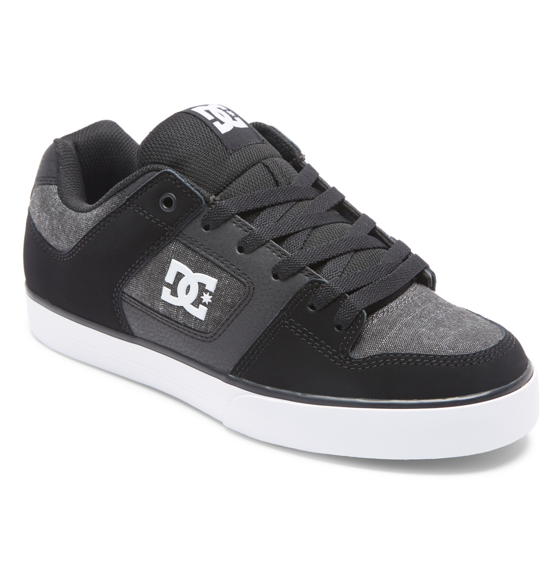 Baskets DC Shoes Pure Noir Noir Homme | VTK-73683473