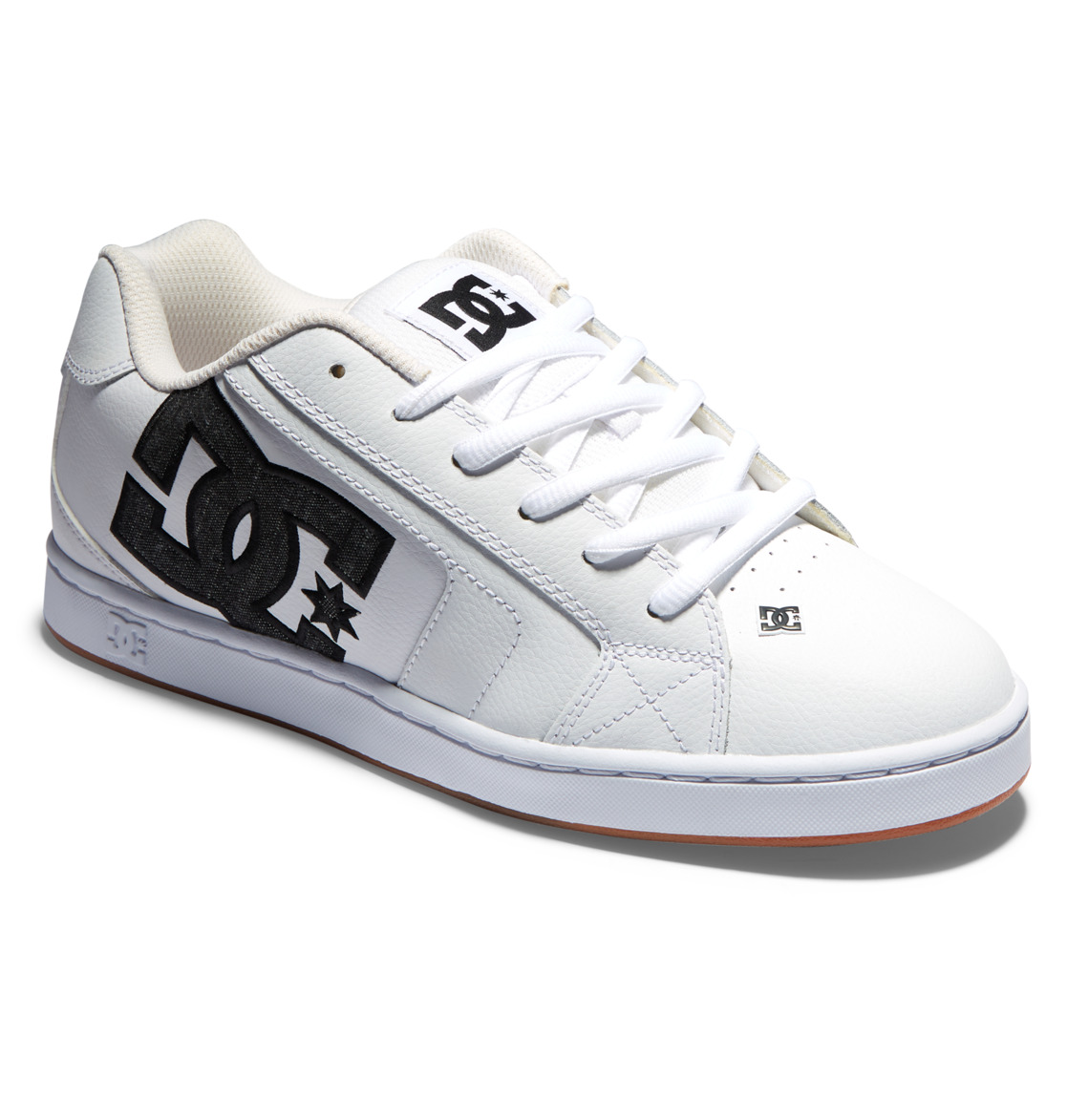 Baskets DC Shoes Net Blanche Grise Homme | SAC-90879432