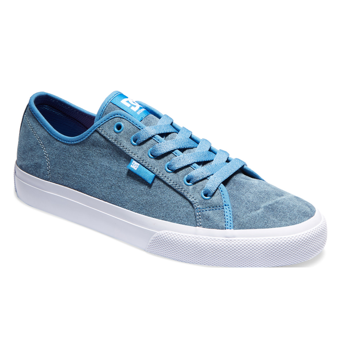 Baskets DC Shoes Manual Textile Bleu Homme | DLO-10170298