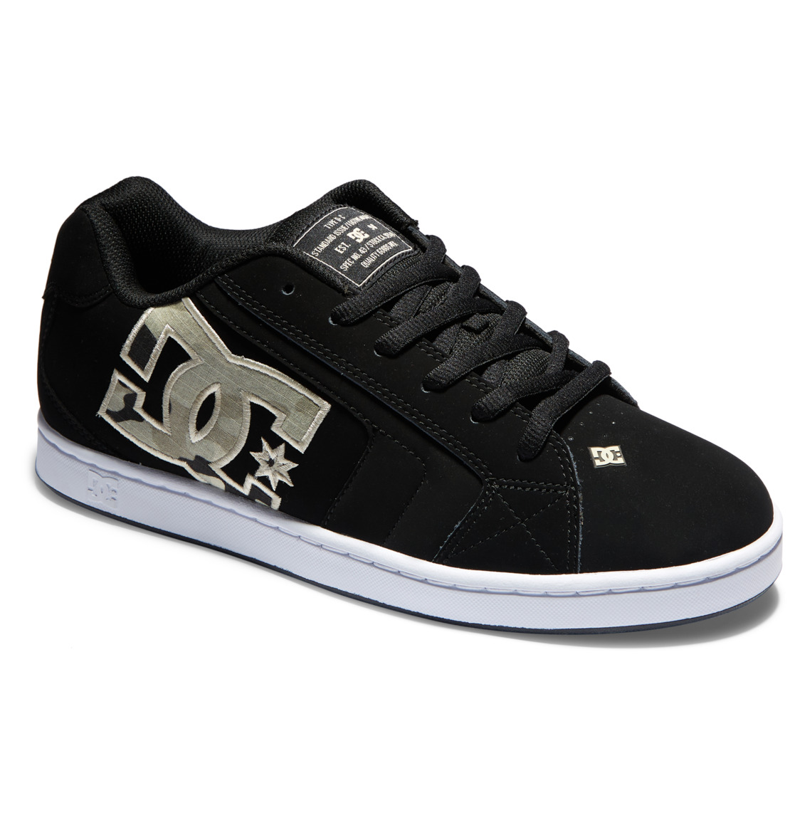 Baskets DC Shoes Net Noir Marron Homme | DDD-89166949