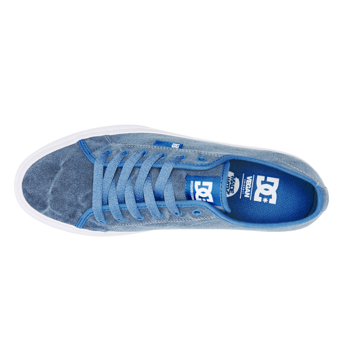 Baskets DC Shoes Manual Textile Bleu Homme | DLO-10170298