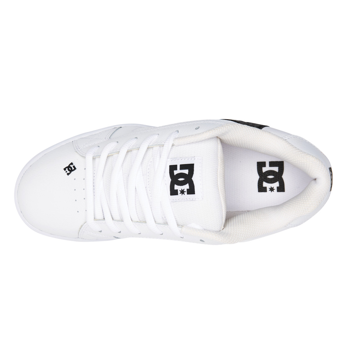 Baskets DC Shoes Net Blanche Grise Homme | SAC-90879432