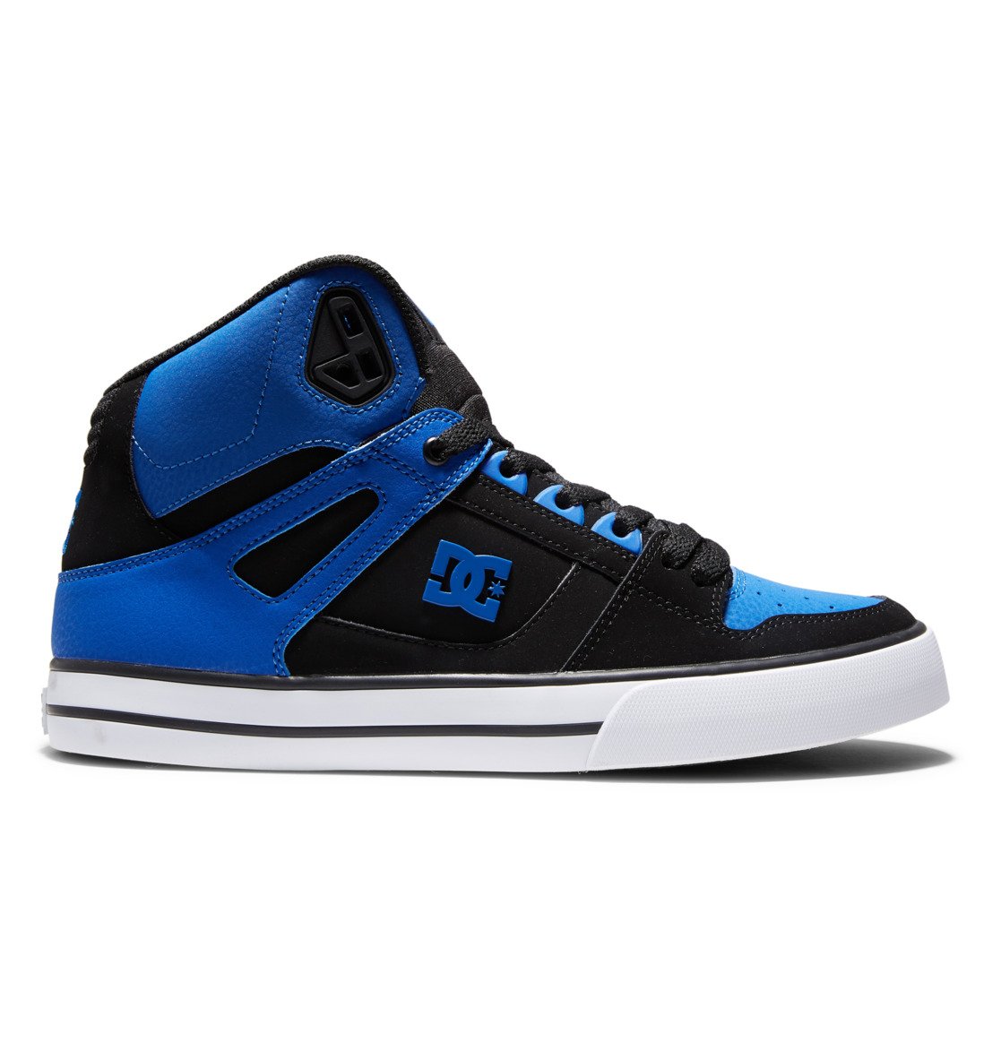 Baskets DC Shoes Pure High-Top Noir Bleu Royal Homme | BLC-66453018