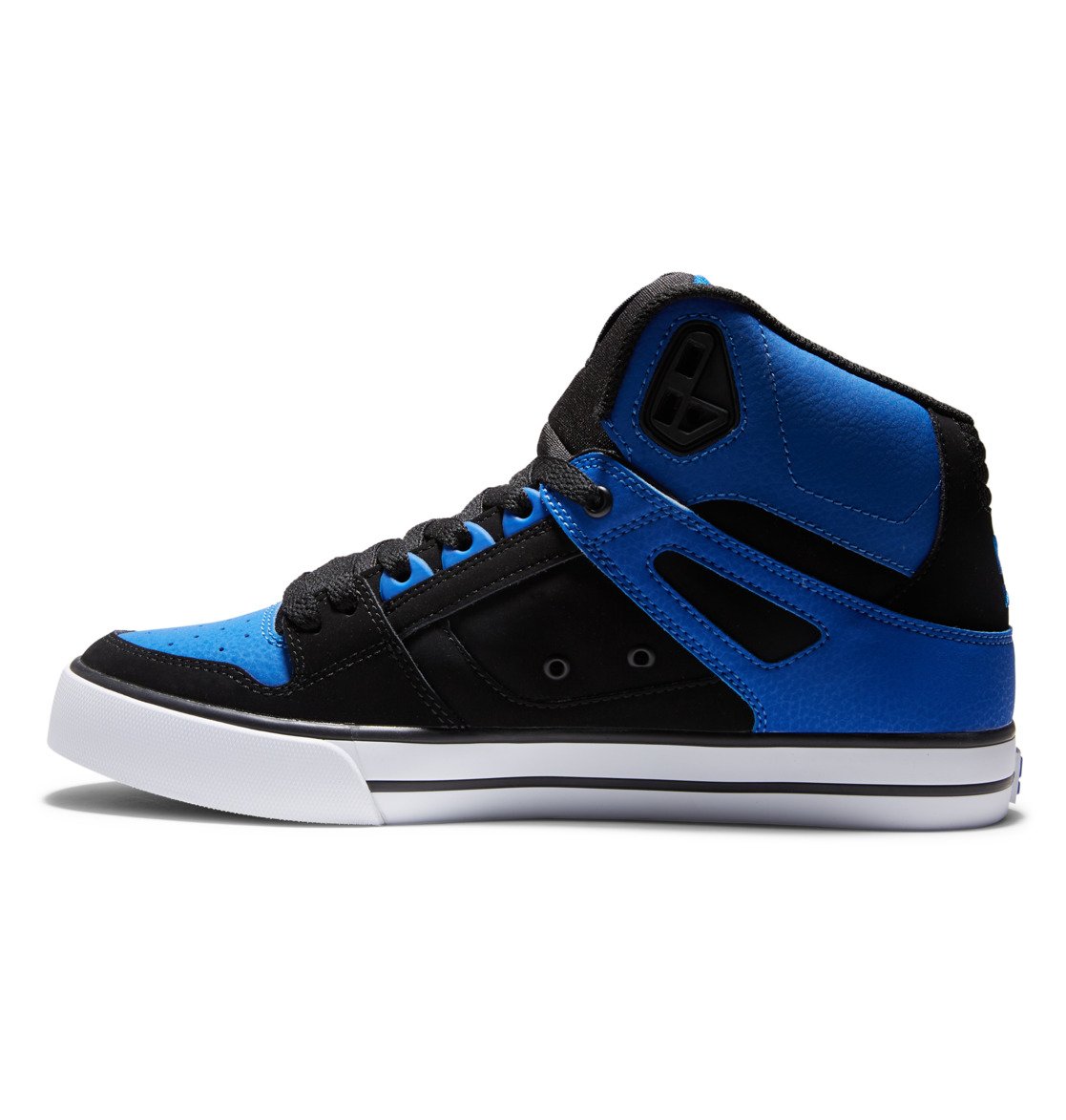 Baskets DC Shoes Pure High-Top Noir Bleu Royal Homme | BLC-66453018