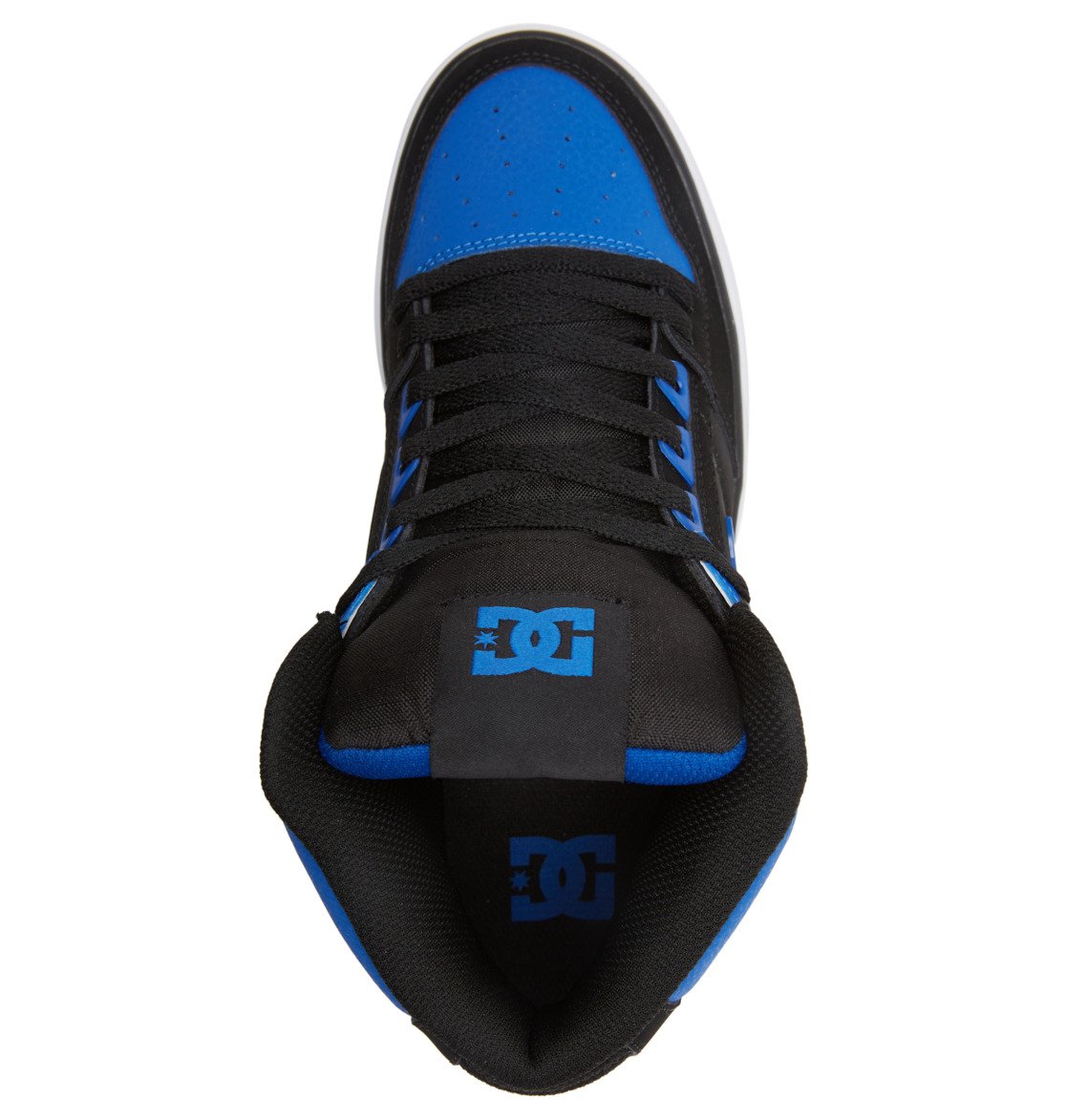 Baskets DC Shoes Pure High-Top Noir Bleu Royal Homme | BLC-66453018