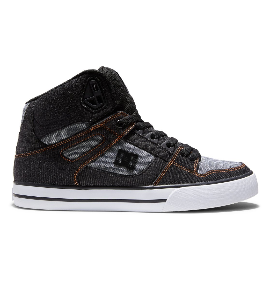 Baskets DC Shoes Pure High-Top Noir Homme | WZG-40932267