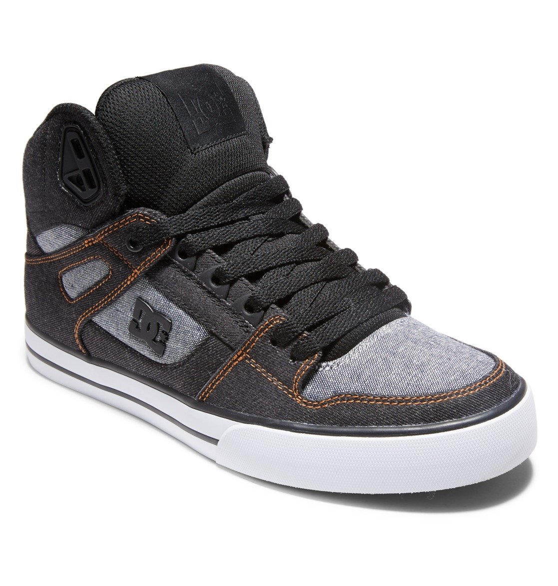 Baskets DC Shoes Pure High-Top Noir Homme | WZG-40932267