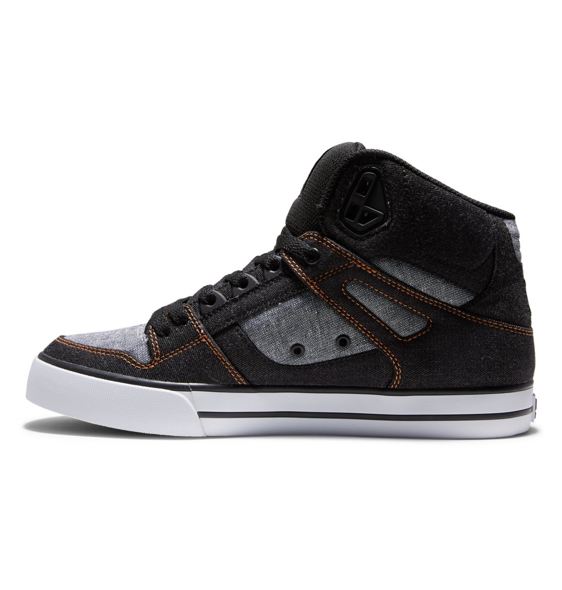 Baskets DC Shoes Pure High-Top Noir Homme | WZG-40932267