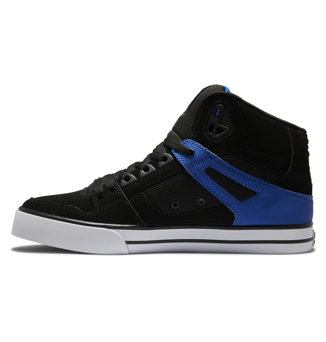 Baskets DC Shoes Pure High-Top Noir Bleu Homme | AXD-83868948