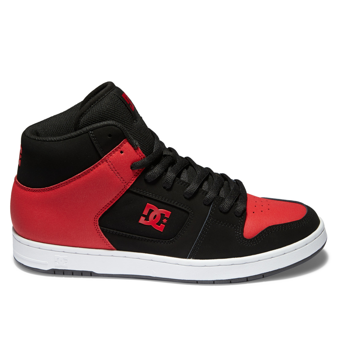 Baskets DC Shoes Manteca 4 Hi High-Top Noir Rouge Homme | VFC-40421693