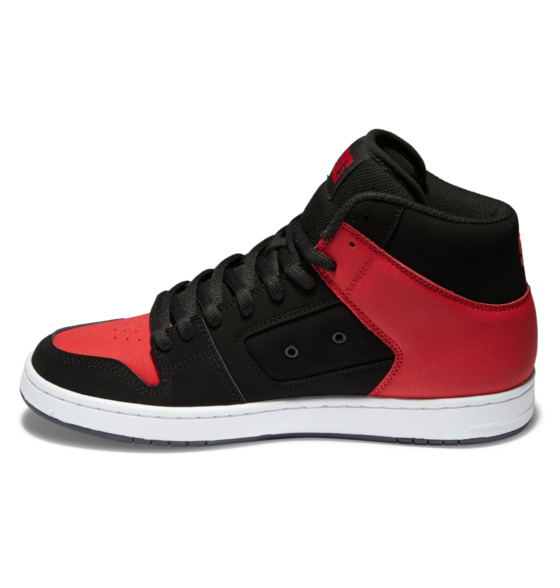 Baskets DC Shoes Manteca 4 Hi High-Top Noir Rouge Homme | VFC-40421693