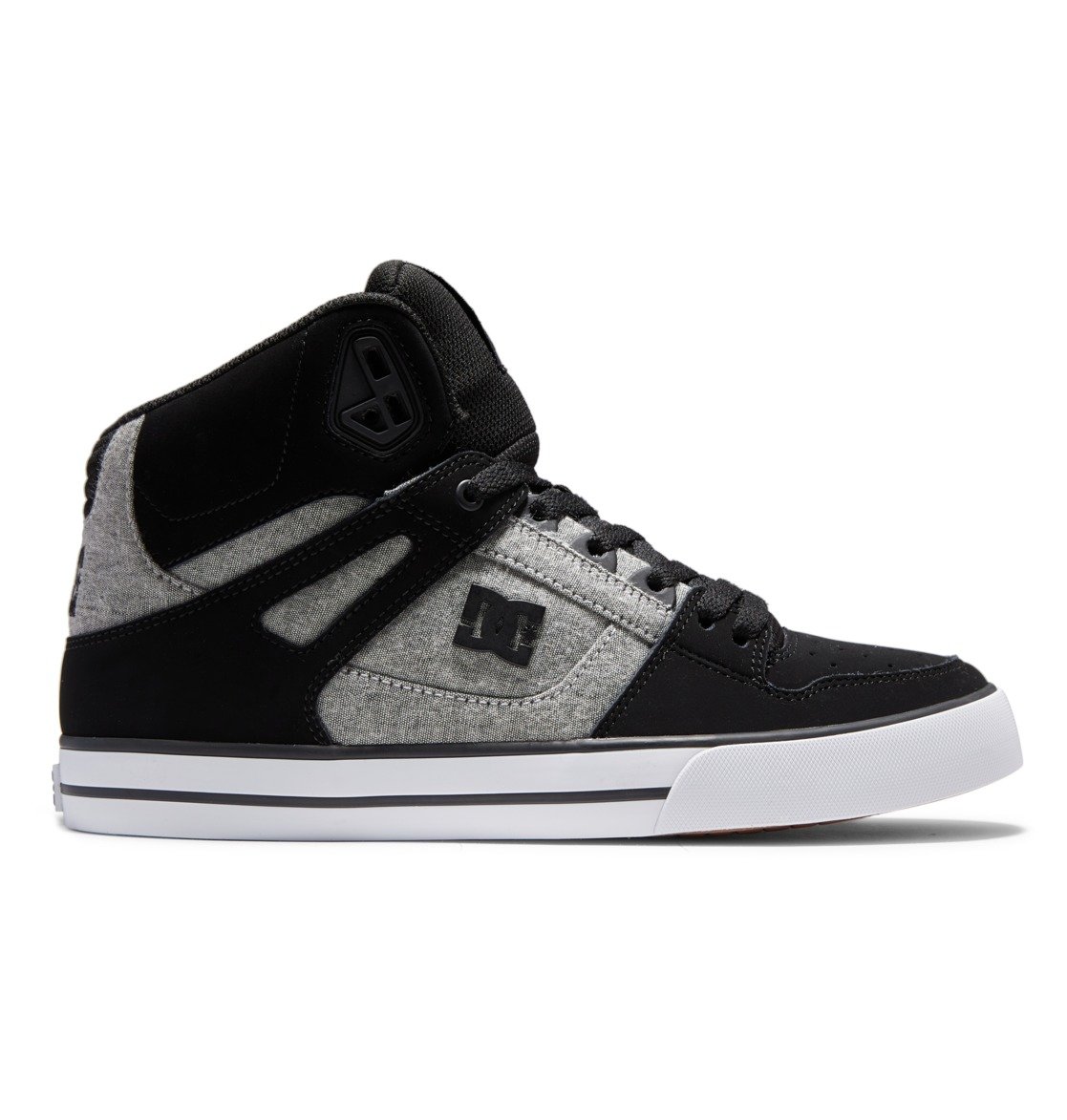 Baskets DC Shoes Pure High-Top Noir Homme | FML-55942003