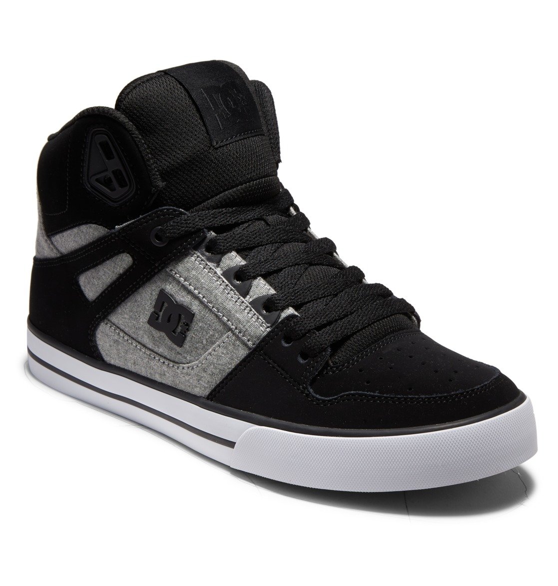 Baskets DC Shoes Pure High-Top Noir Homme | FML-55942003