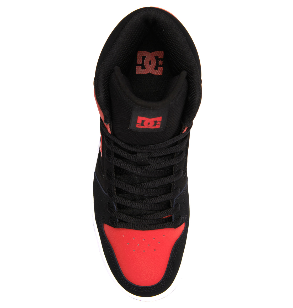 Baskets DC Shoes Manteca 4 Hi High-Top Noir Rouge Homme | VFC-40421693