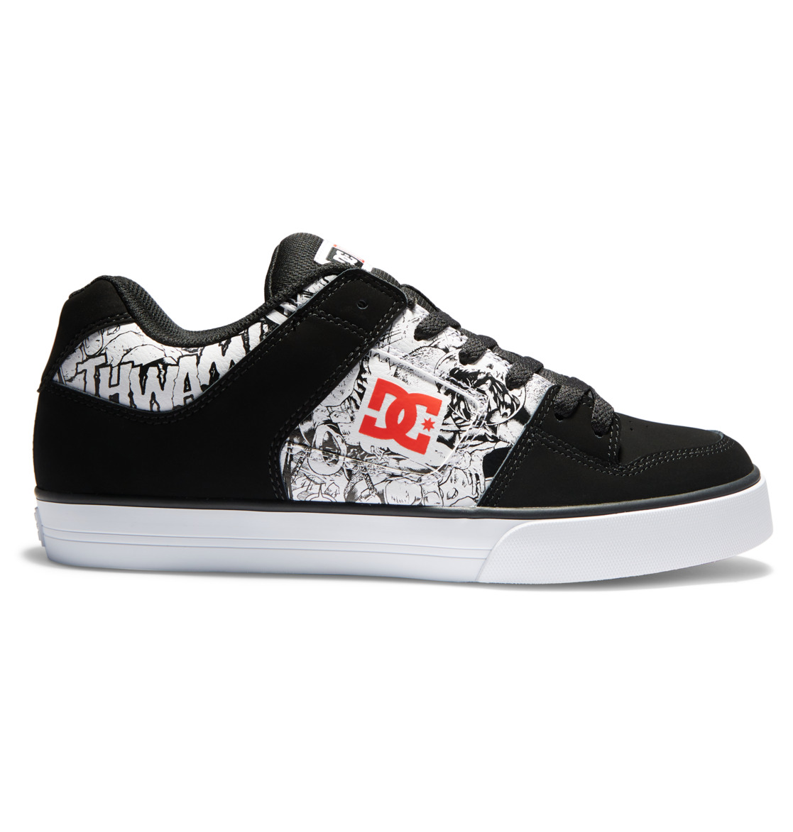 Baskets DC Shoes Marvel Deadpool x DC Pure Noir Blanche Rouge Homme | ODM-82258550